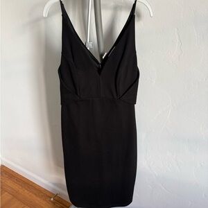 NWT Mystic LA Black Sleeveless Dress w/ Gold Hardware